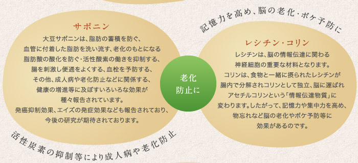 老化防止に